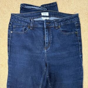 Liz Claiborne Dark Blue classic fit Jeans size 8